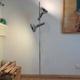Chrome floor lamp from the 1970s.