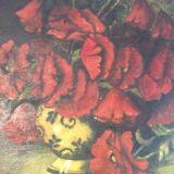 Painting on canvas bouquet of flowers
