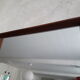 Scandinavian teak mirror