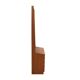 Scandinavian teak "silhouette" mirror, Sweden, 1960