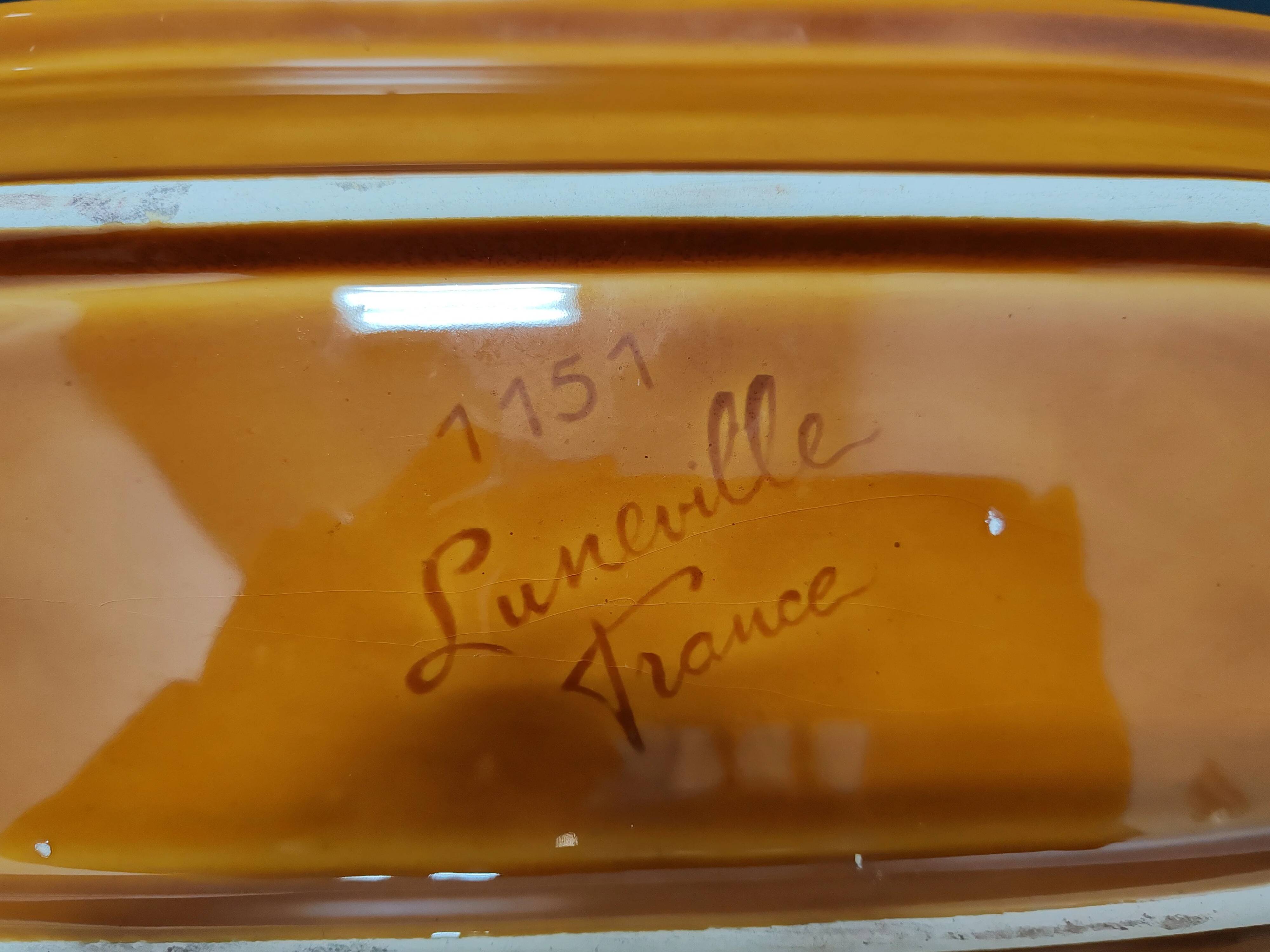 Lunéville plate