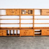 Vintage wall unit | wall cabinets | swedish | 70's