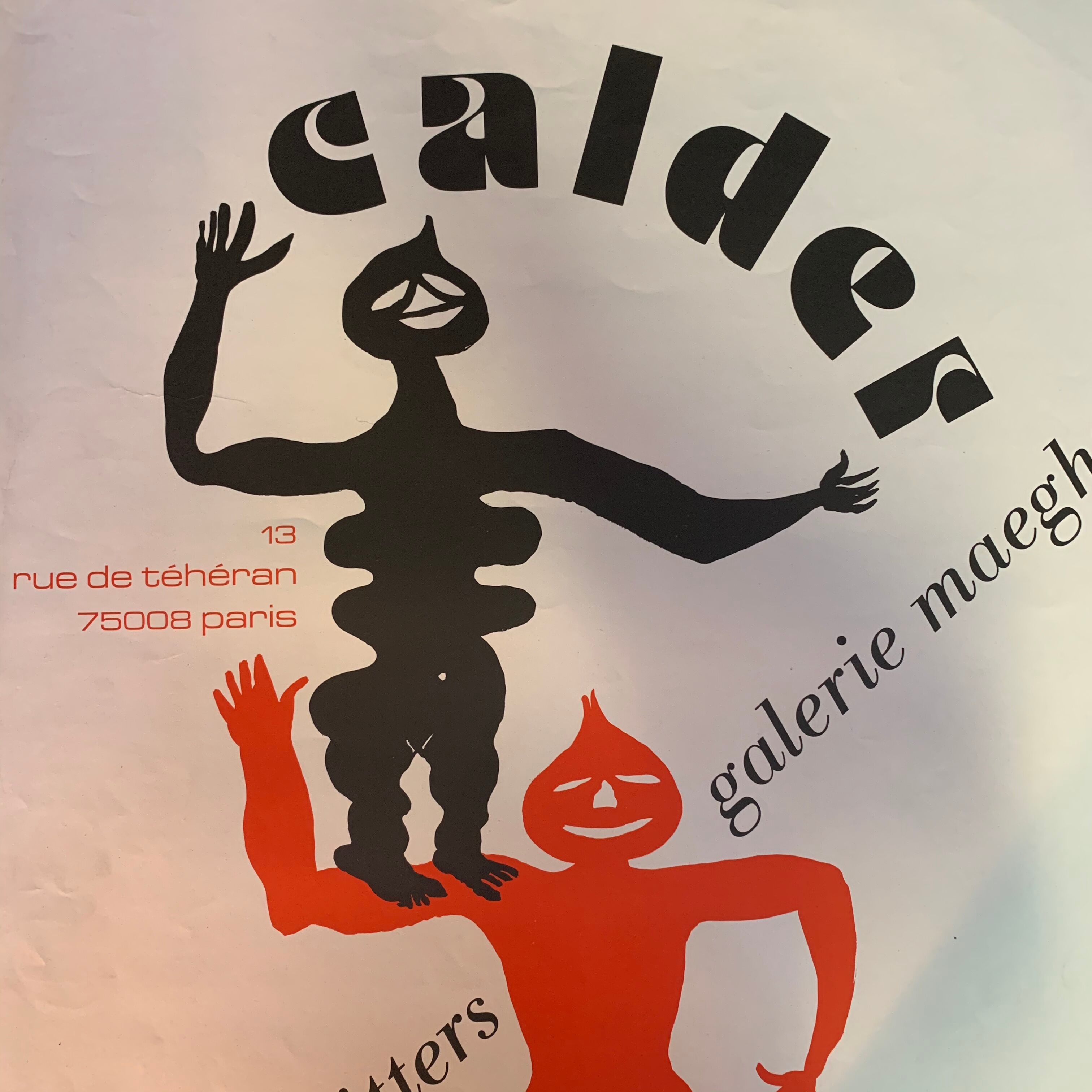 Affiche Alexander Calder galerie Maeght
