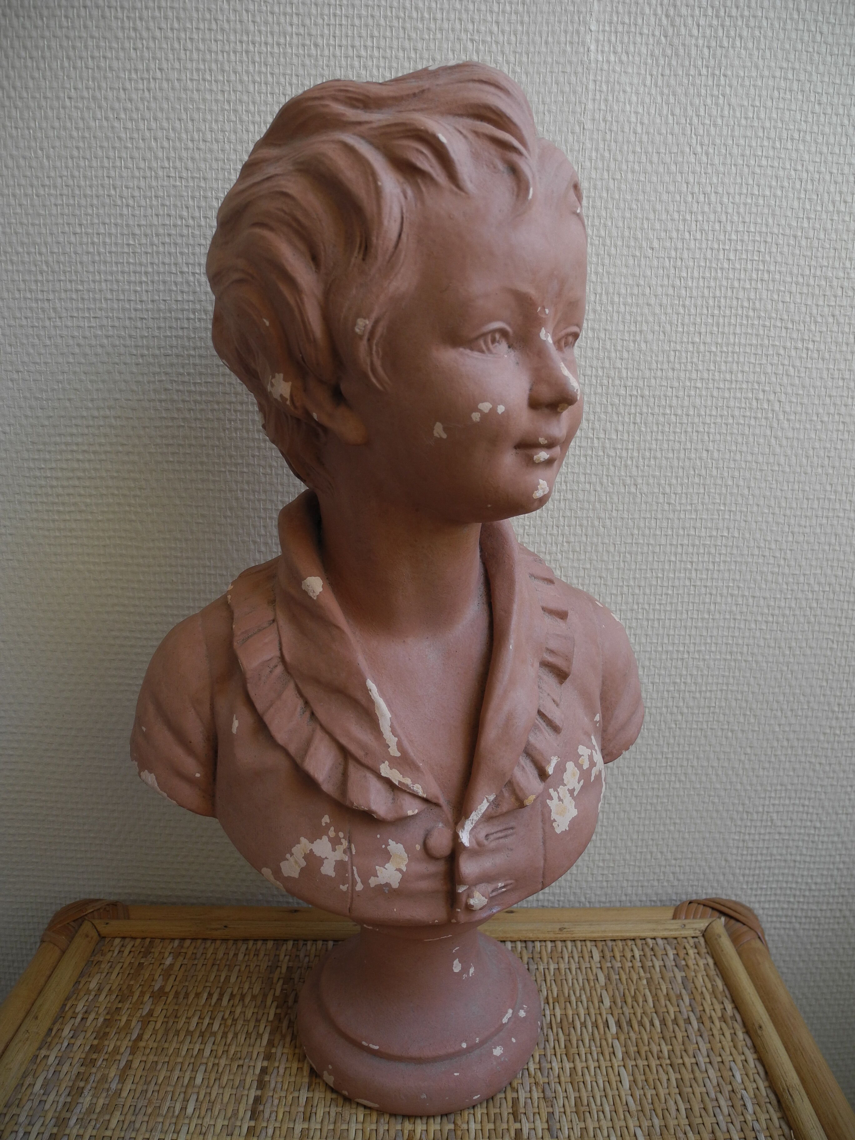 Buste plâtre