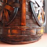 Rattan plant pot