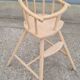 Chaise haute pour bébé scandinave