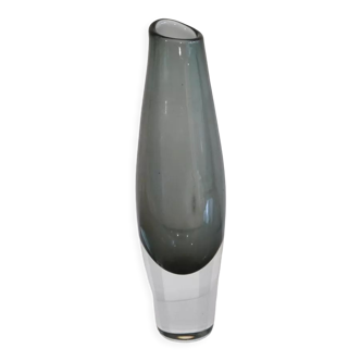 Glass vase by Sven Palmkvist for Orrefors