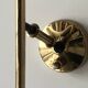 Brass and white opaline glass wall light, Arlus design 1950.