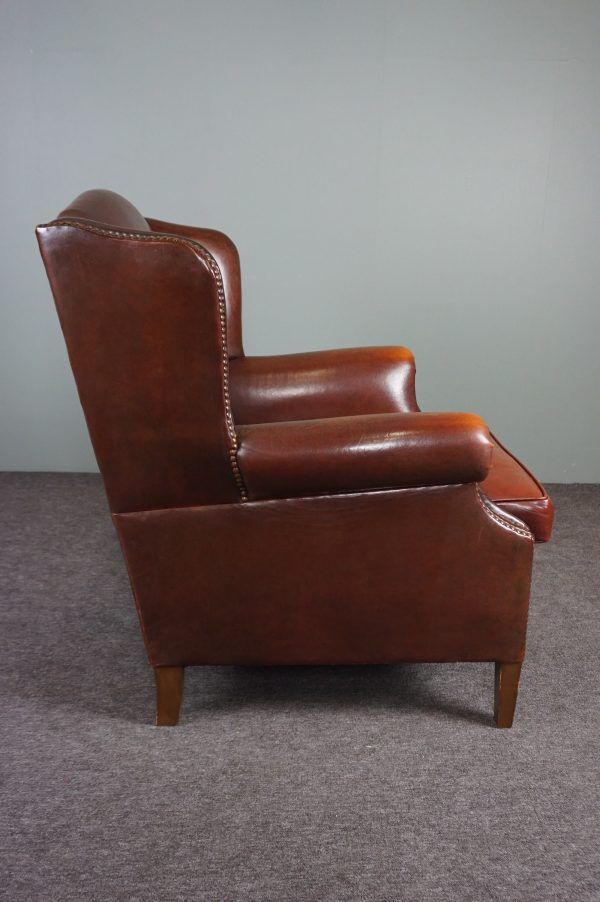 Sheepskin armchair