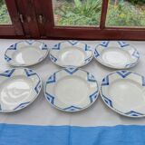 6 hollow plates Terre de Fer, Moulin des loups