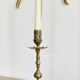 19th-century gilded bronze candlestick