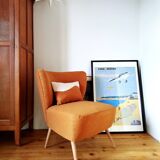 Blood orange cocktail armchair