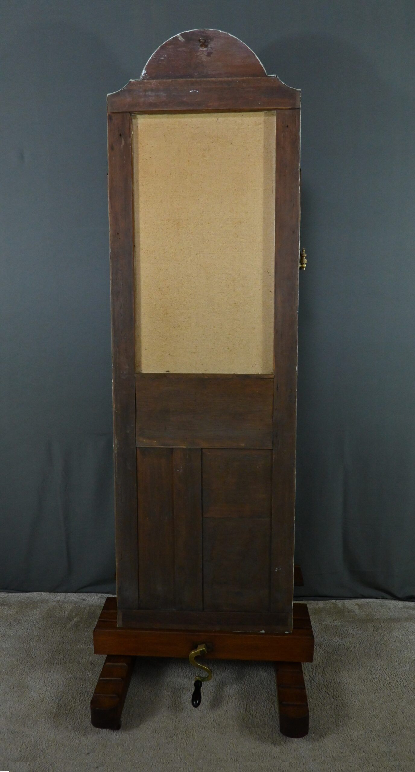 Painted wooden trumeau mirror, Louis XV style – first part of the 20th century