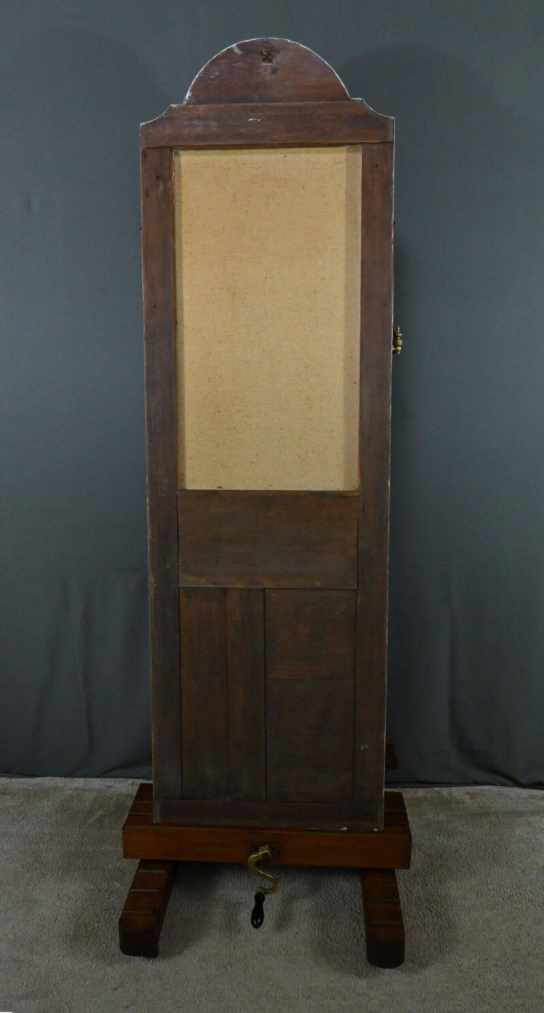 Painted wooden trumeau mirror, Louis XV style – first part of the 20th century