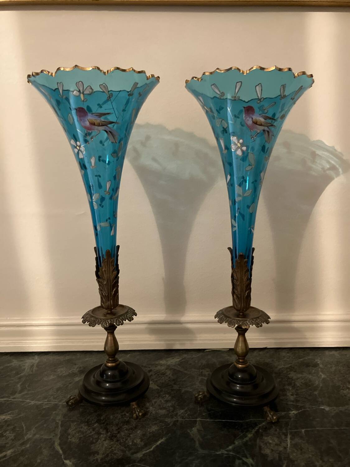 2 Napoleon III vases