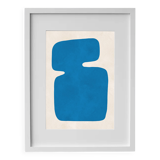 Peinture contemporaine encadrée