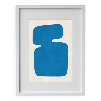 Peinture contemporaine encadrée