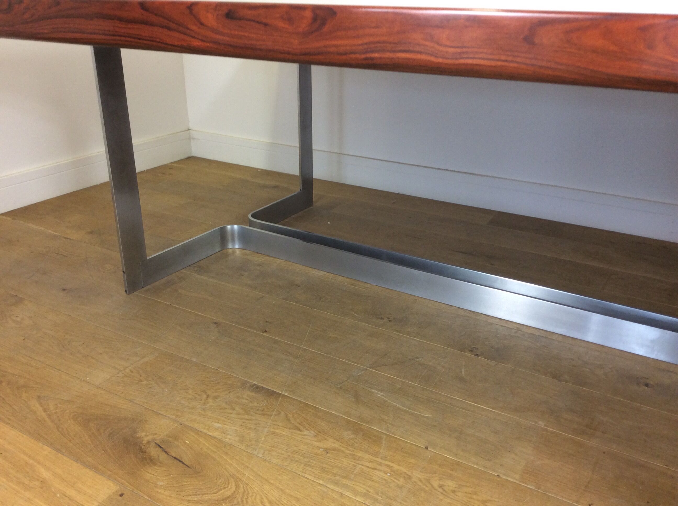 Mid century rosewood conference table