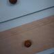 Green vintage Dresser and wood