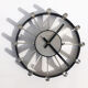 Modernist wall clock by Heinrich Moller for Kienzle