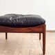 Ensemble danoise avec fauteuil, repose-pieds et table par Kristian Vedel