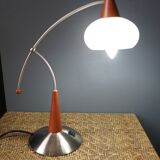 Designer wooden table lamp - Italy