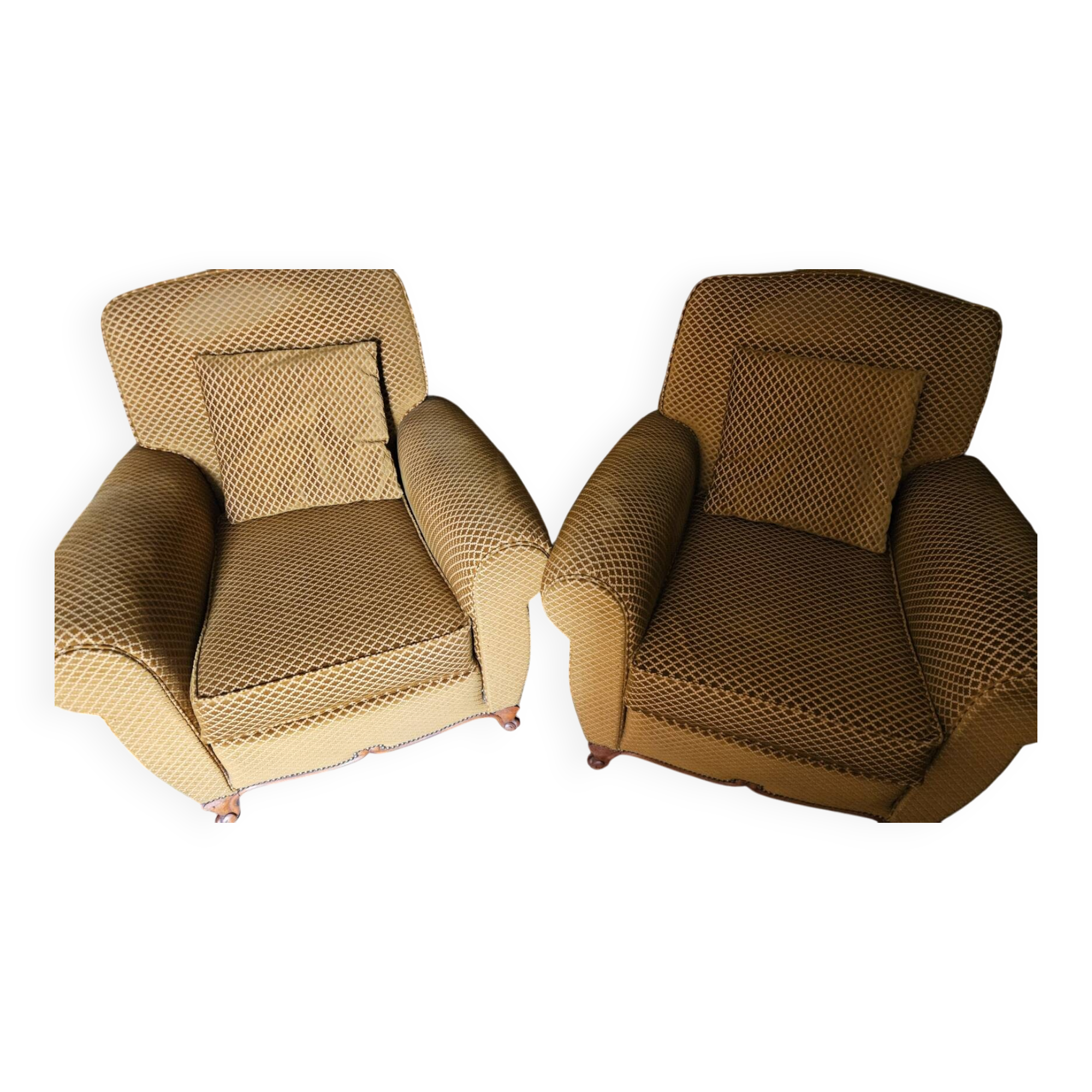 vintage armchairs