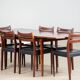 Table extensible scandinave Palissandre – 1960