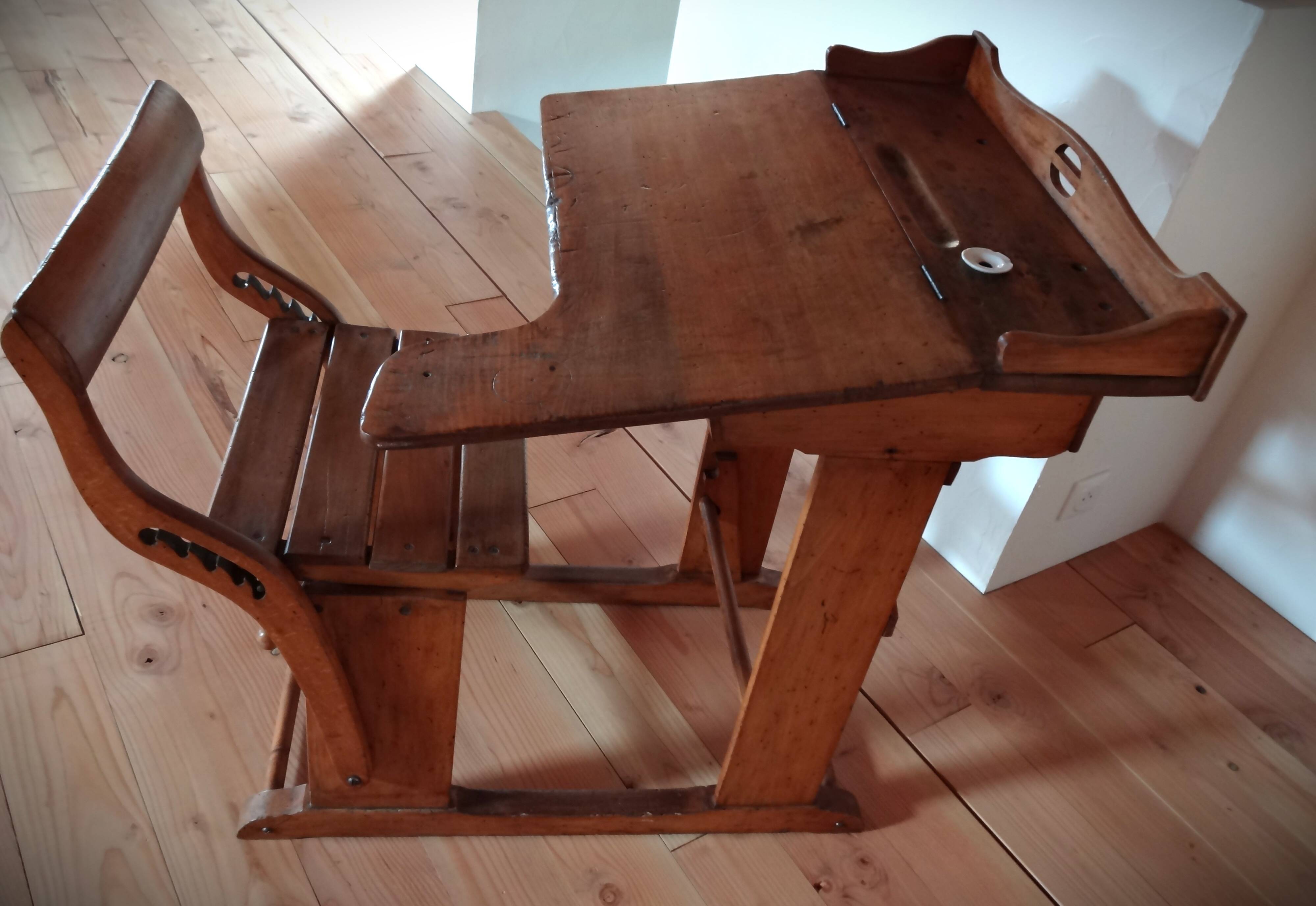 old school desk