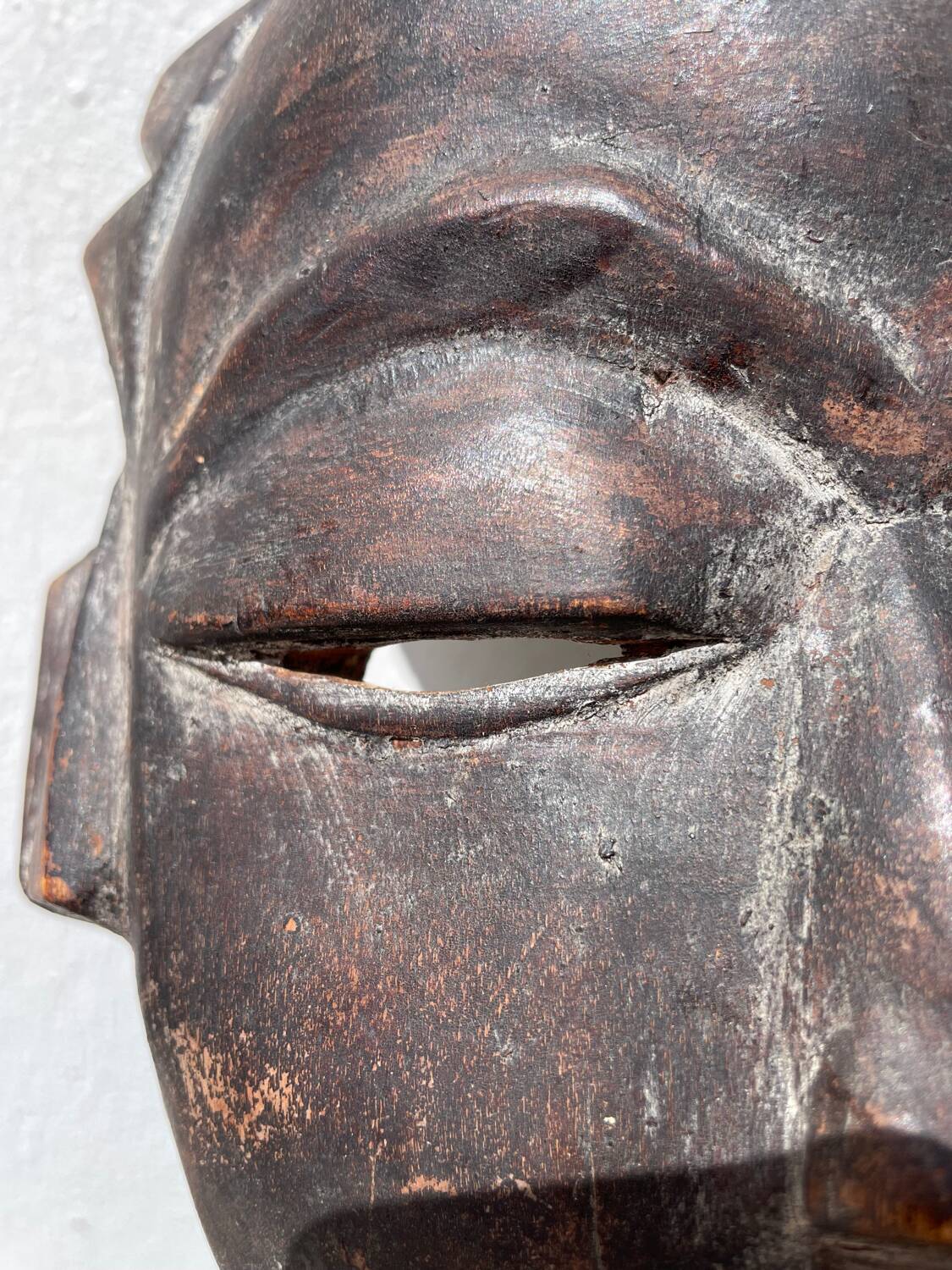 Minimalist African mask