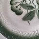 Set of 4 vintage summer fruit dessert plates.