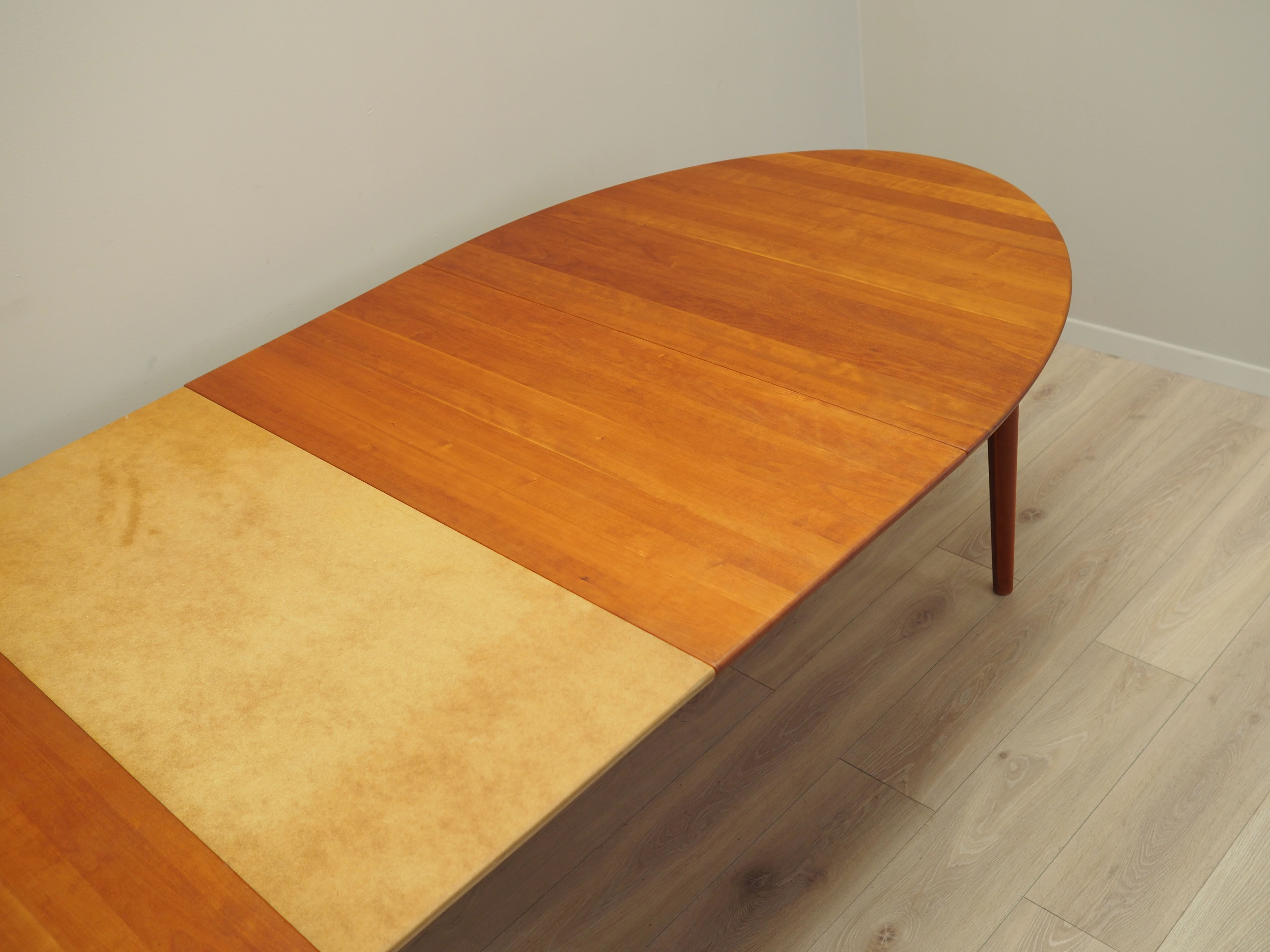 Cherry table, Danish design, 1970s, designer: Søren Nissen & Ebbe Gehl