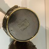 2 grand vases Japonais en bronze Dai Nihon Yoshida zō Japon Meiji 19ème siècle