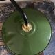 Pair of vintage wall lamps enamelled sheet metal