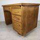 Bureau vintage chêne