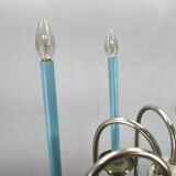 Art Deco Chandelier with Matching Sconces, Czechoslovakia 1930s