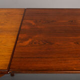 Danish rosewood dining table designed and made by Jens Aerthoj Jensen & Tage Molholm, 1960s