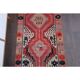 Vintage Turkish Oushak handmade wool runner 81x313