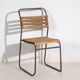 Chaises de jardin anciennes (vers 1920). Ensemble de 4 pièces #2