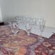 Baccarat Harcourt antique – Service of 17 crystal glasses – Very good condition
