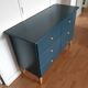 Commode scandinave bleu ganne