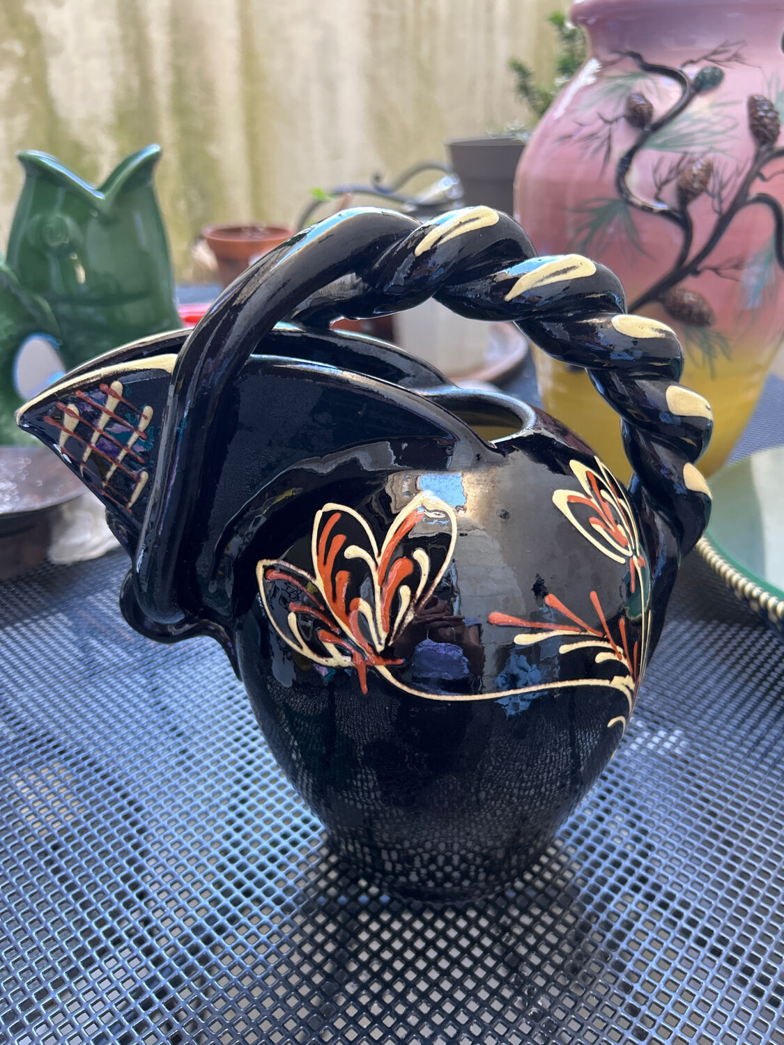 Ceramic carafe from Vallauris