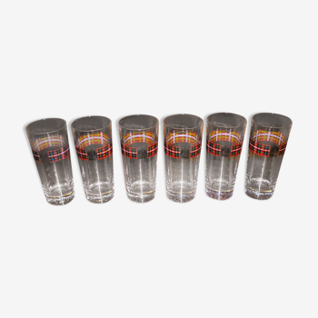 Set of 6 scotch whisky glasses