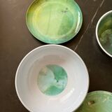 Stackable tableware ibride Yuan narcissus service