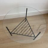 Vintage round coffee table