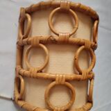 Bamboo wall lamp