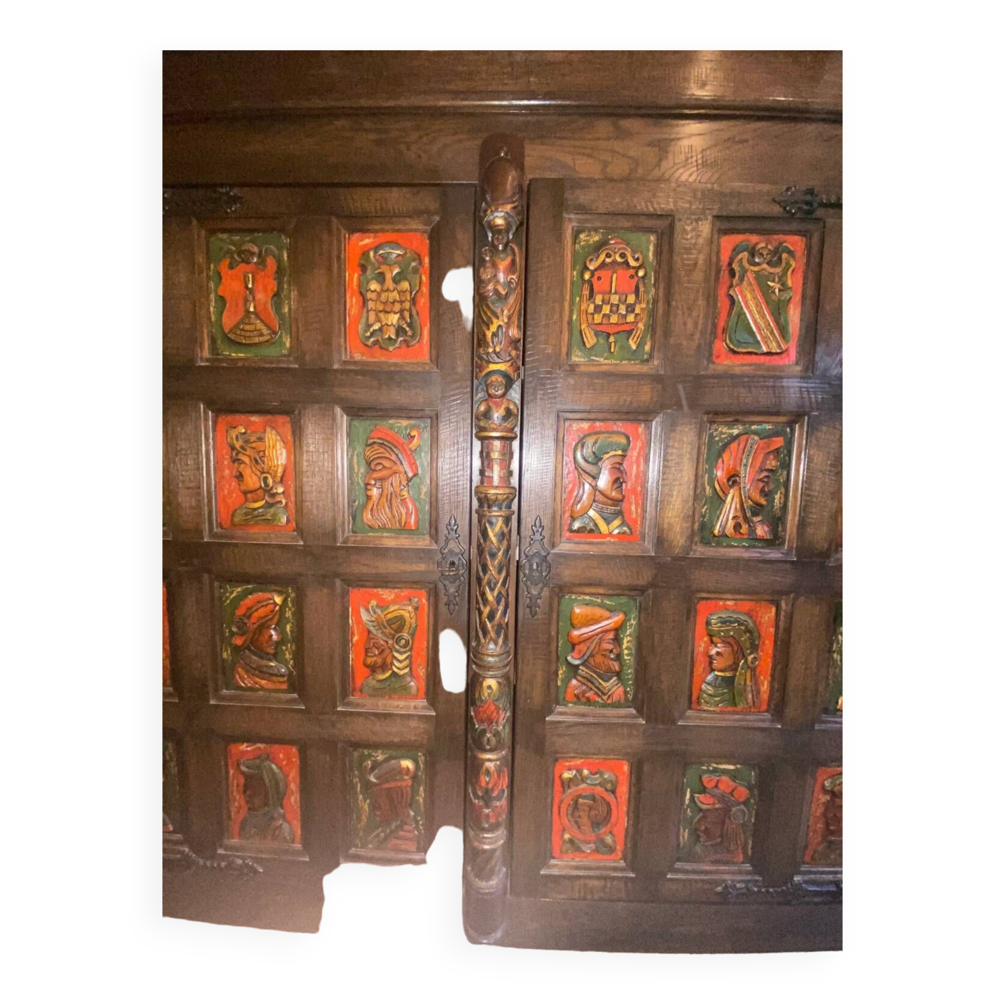 High medieval style sideboard