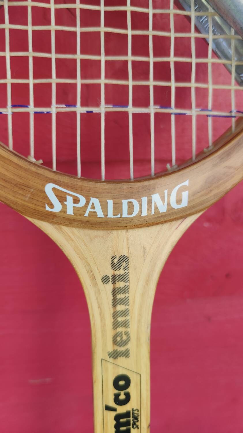 Vintage Spalding tennis racket