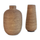 Ensemble de deux vases en céramique de Greta Runeborg pour Ekeby, Scandinavian Modern