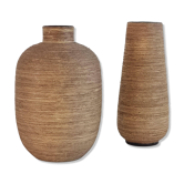 Set of two ceramic vases by Greta Runeborg for Ekeby, Scandinavian Modern